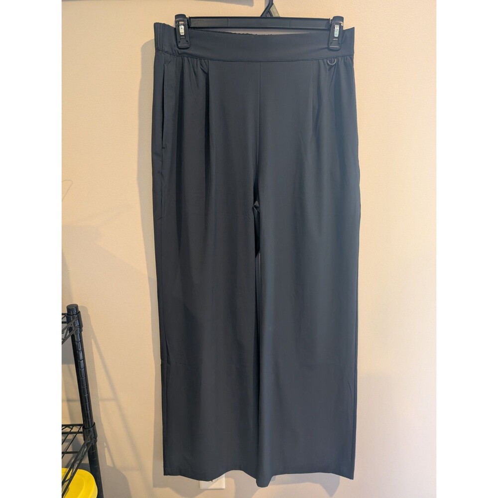 Nike 24.7 Large ImpossiblySoft Wide Leg Pants Women’s Black Dri-FIT High Rise